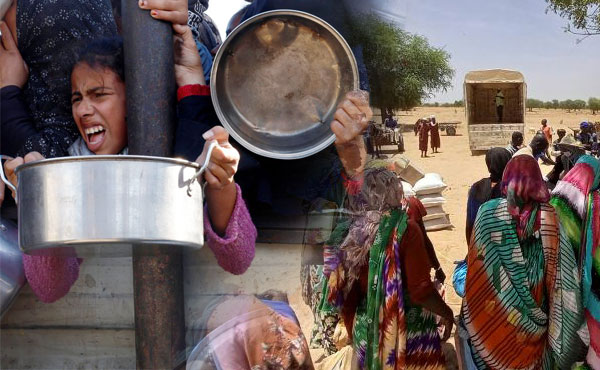 عالمی غذائی بحران کی علامتی تصویر جہاں اناج موجود ہونے کے باوجود دنیا میں بھوک اور غذائی عدم تحفظ بڑھ رہا ہے
