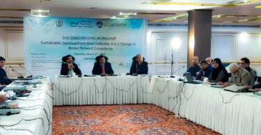 Pakistan water crisis due to climate change and rising temperatures affecting water resources and glaciers