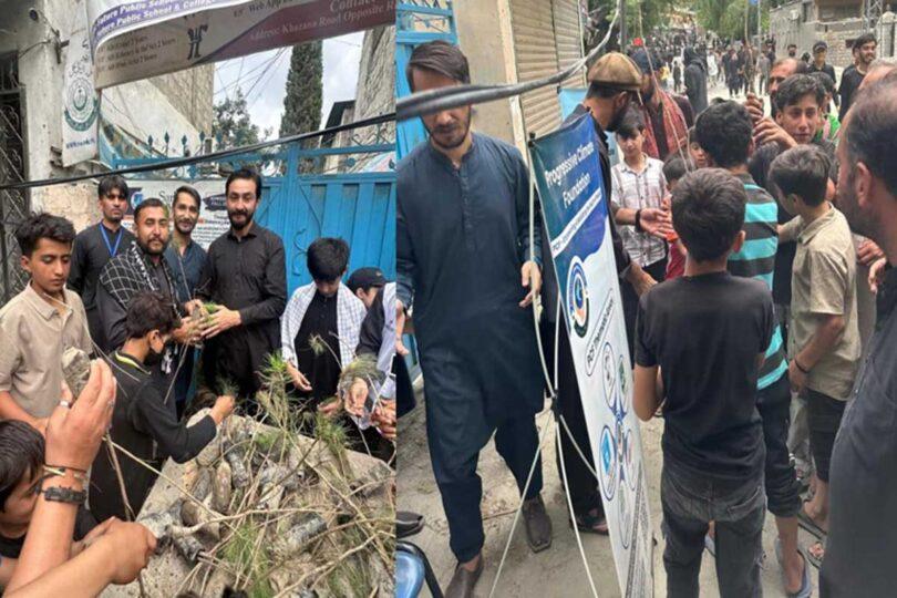 Ashura Day: 500 Free Saplings Distributed Under Green Ashura Campaign in Gilgit