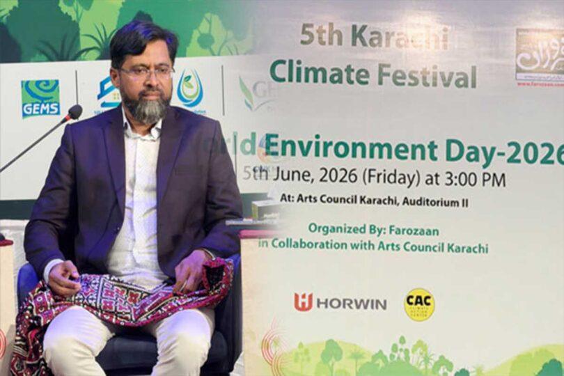 Accurate Data Essential to Protect Karachi from Climate Disasters: Muhammad Touheed