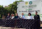 Major Climate Plan Announced for Karachi, Says Dr. Musadik Malik