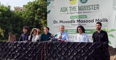 Major Climate Plan Announced for Karachi, Says Dr. Musadik Malik